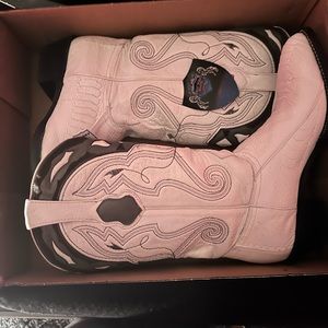 Ostrich Skin Wild West Boots